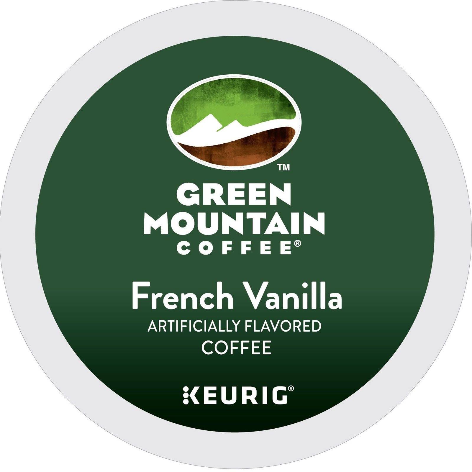 Green Mountain Coffee French Vanilla K-Cups 96 Count (Best by 4/2019) [FL]