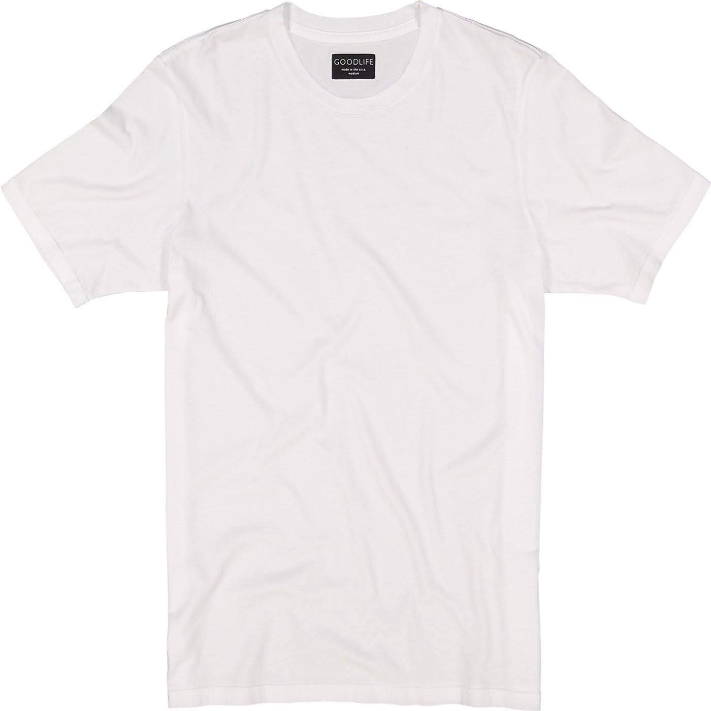 Supima Classic Crew by Goodlife White / S