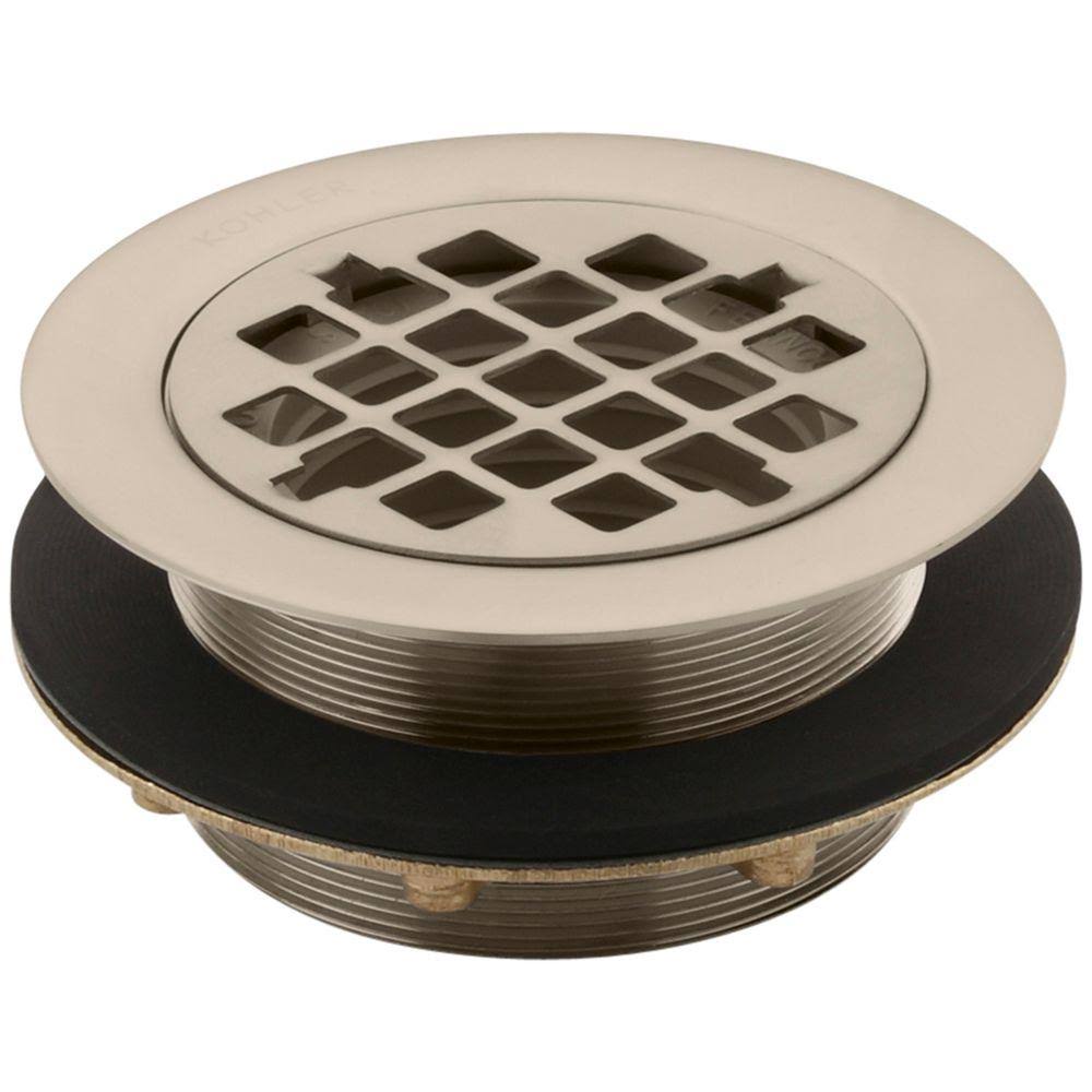 Kohler K-9132-BV Shower Drain Vibrant Brushed Bronze