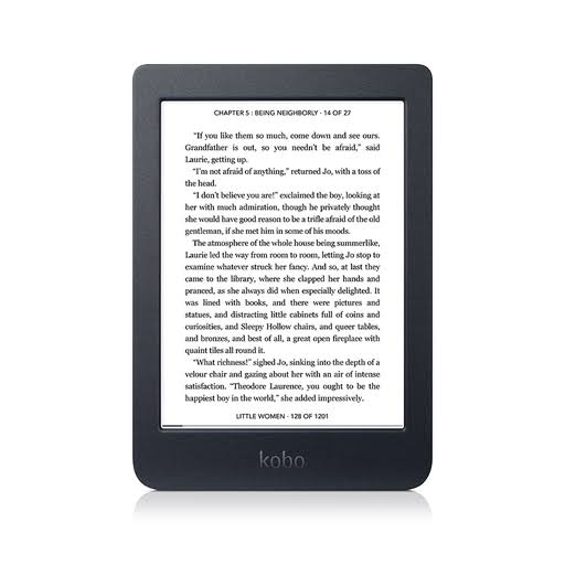 Rakuten Kobo Nia E-book Reader Touchscreen 8 GB Wi-Fi Black