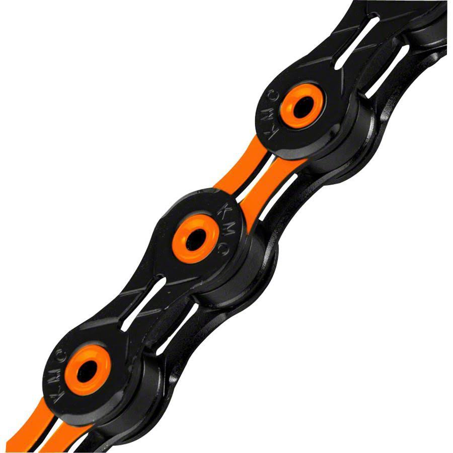KMC X11SL DLC 11 Speed Chain Orange/Black