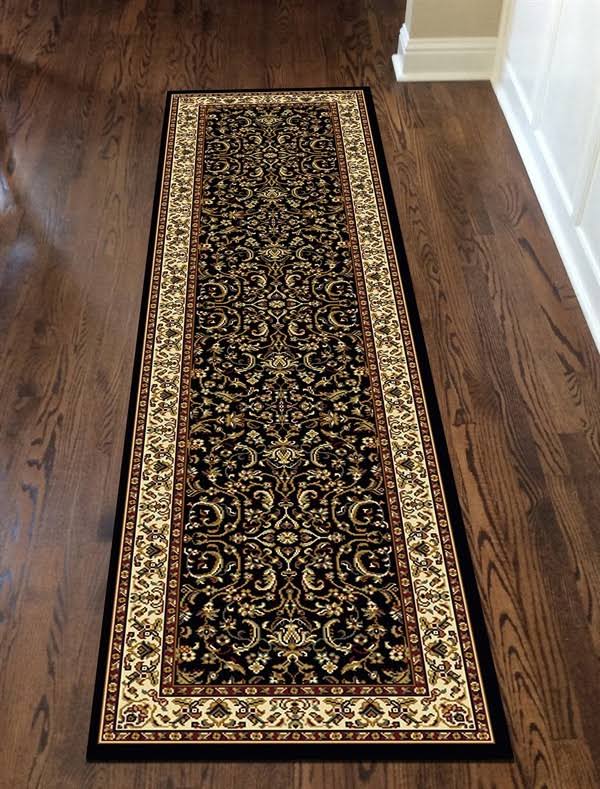 Origins 2&6x22 x 22&0x22 Black Nobilta I 1318 Runner Area Rug
