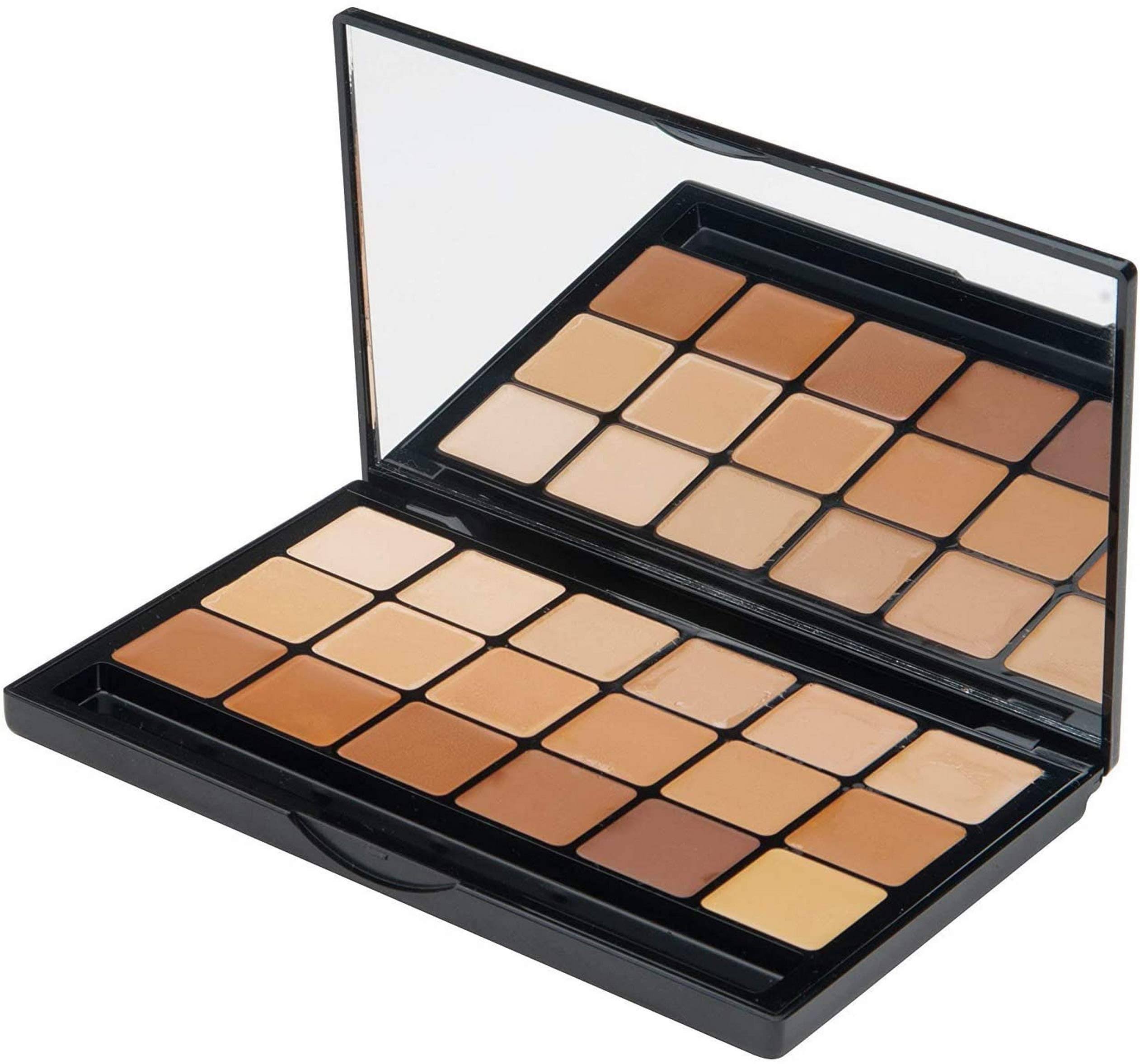 Graftobian HD Glamour Creme Foundation Warm Super Palette - 18 High Definition Warm Undertone Cream Shades