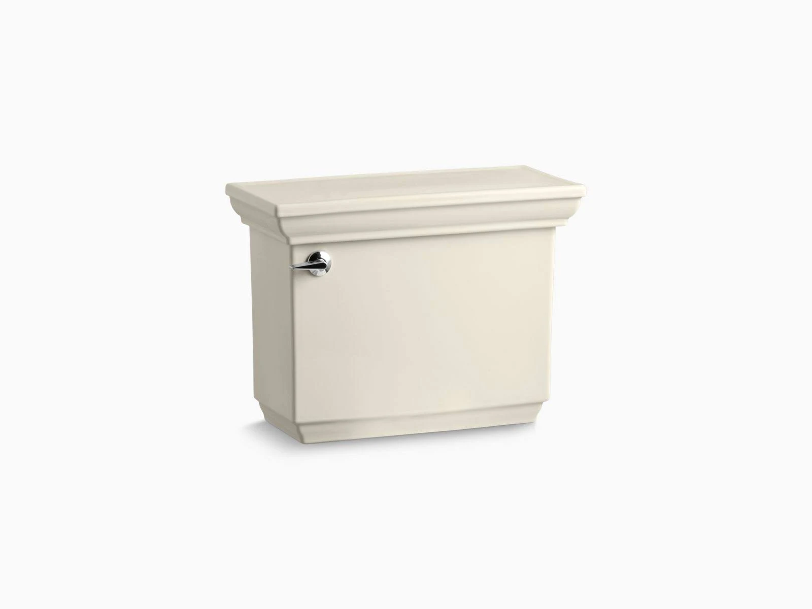 KOHLER K-4642-47 Memoirs Stately 1.6 GPF Toilet Tank, Almond