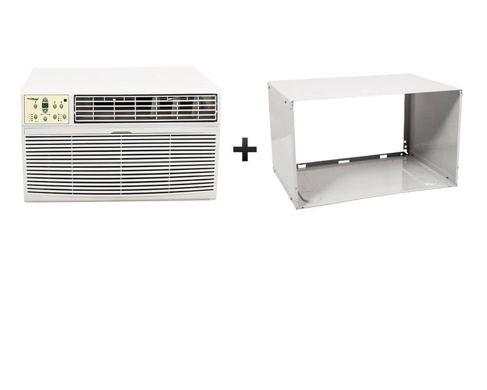 Koldfront WTC12001WSLV 12000 BTU 220V Through The Wall Air Conditioner with 1060 White