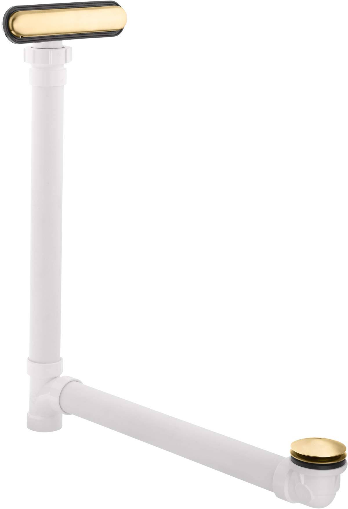 Kohler 7272-2MB Clearflo Bathtub Drain, Vibrant Brushed Moderne Brass