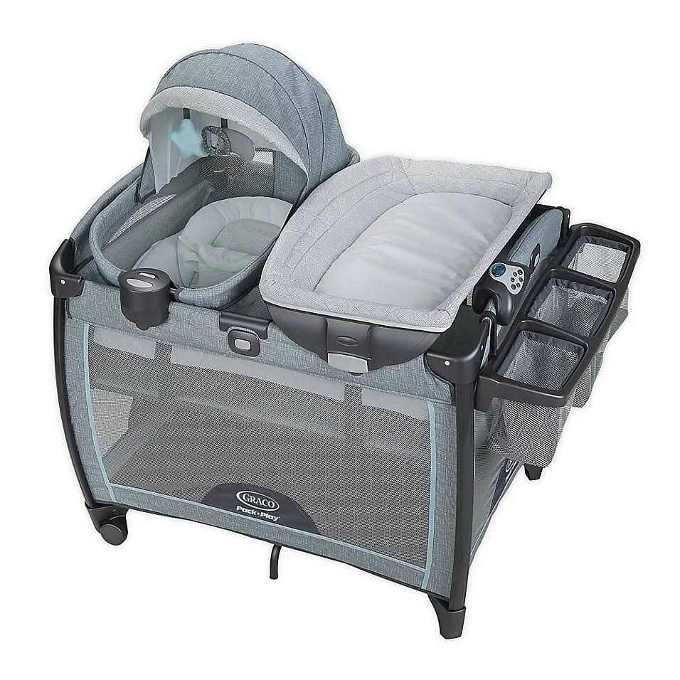 Graco Pack ‘N Play Snuggle Seat Playard in Layne