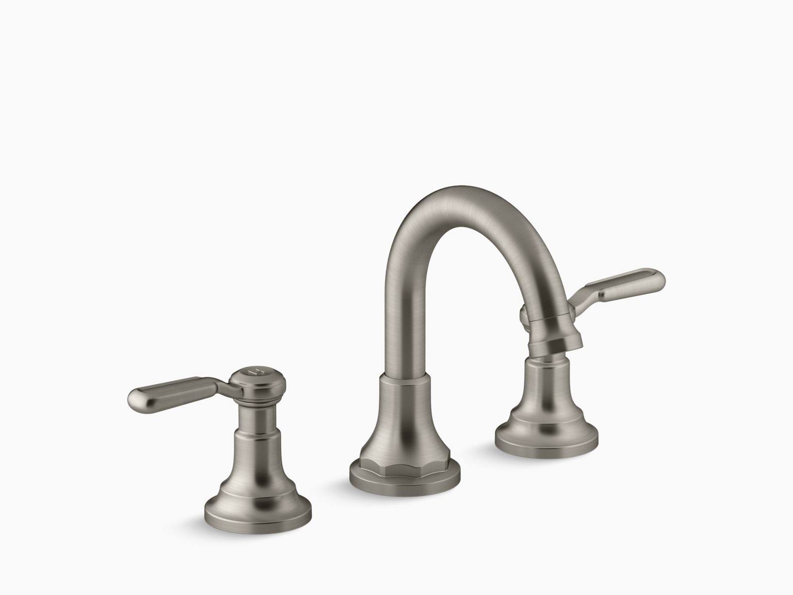 Worth 8 in. Widespread 2-Handle Bathroom Faucet (Vibrant Brushed Nickel)