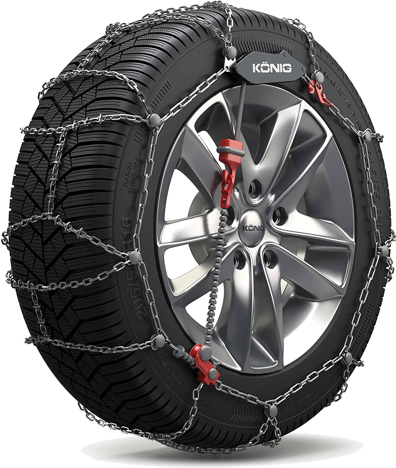 König CL-10 105 Snow Chains, Set of 2