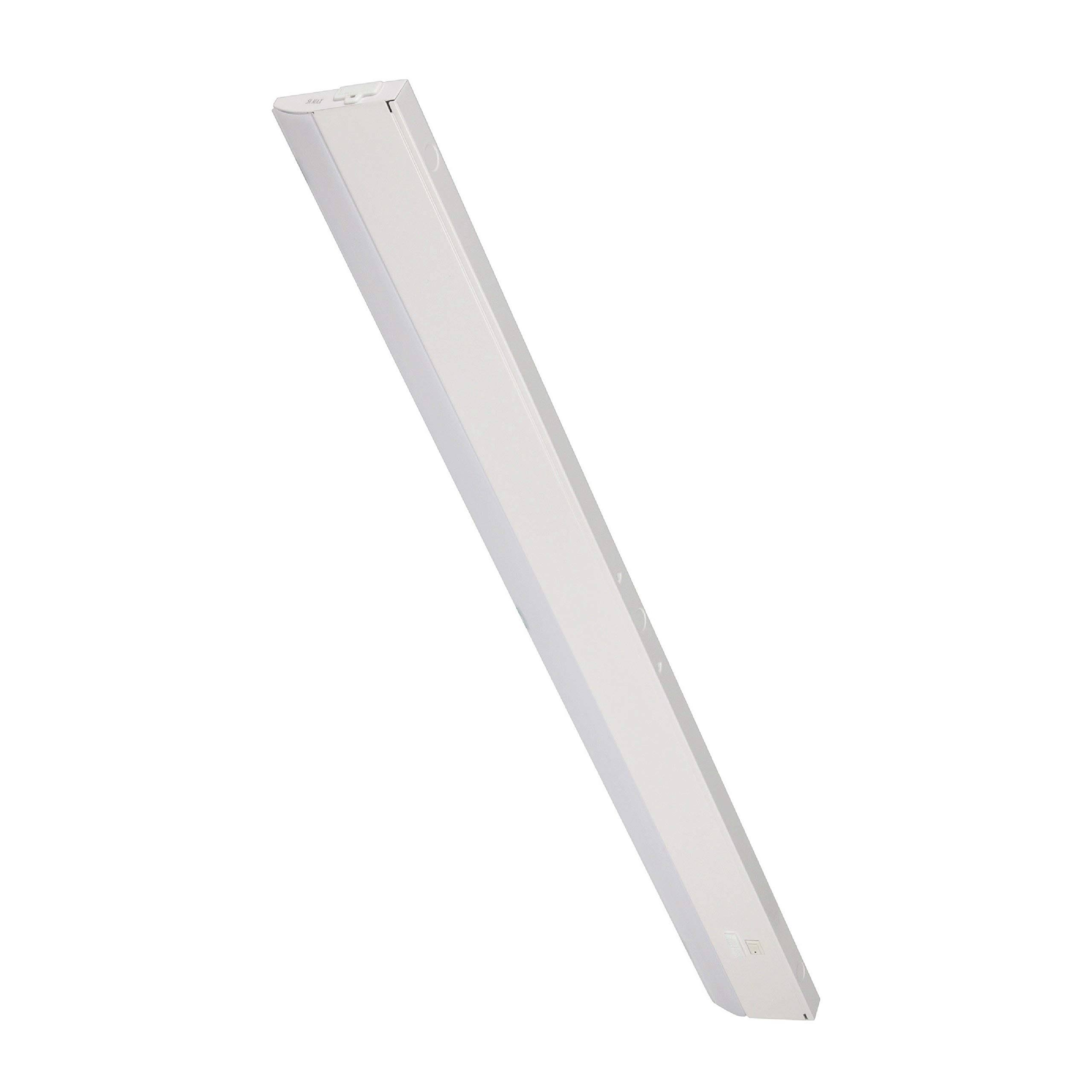 Good Earth Lighting UC1138WH130LF0G 30 in. LED Smooth Light Under Cabinet Light White