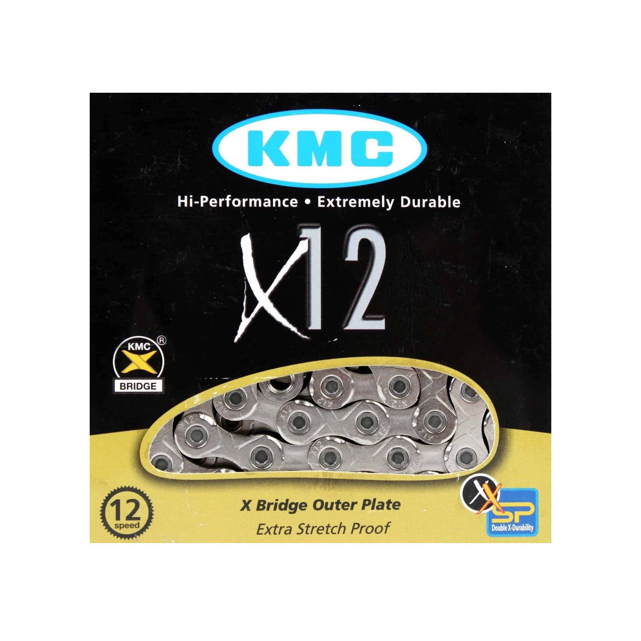 KMC X12 Silver Chain 126L