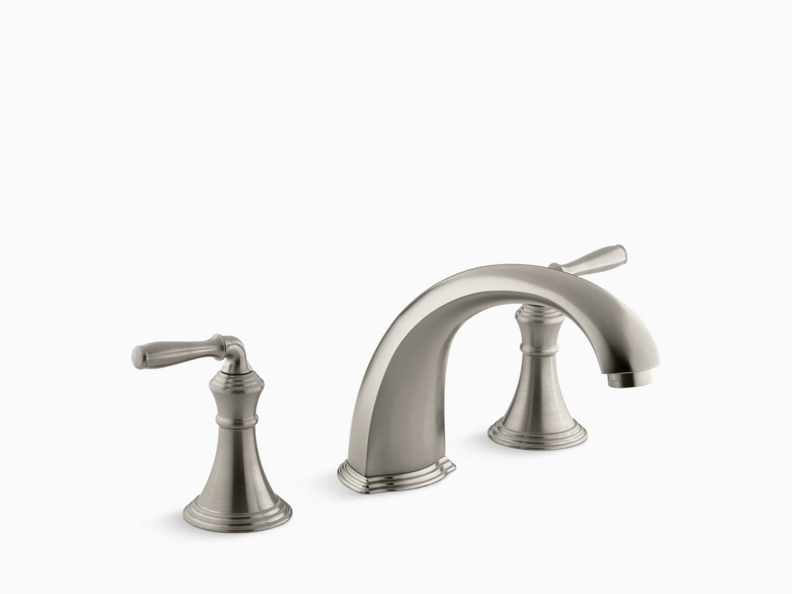 Kohler K-T398-4-BN Devonshire Deck-/Rim-Mount Bath Faucet Trim