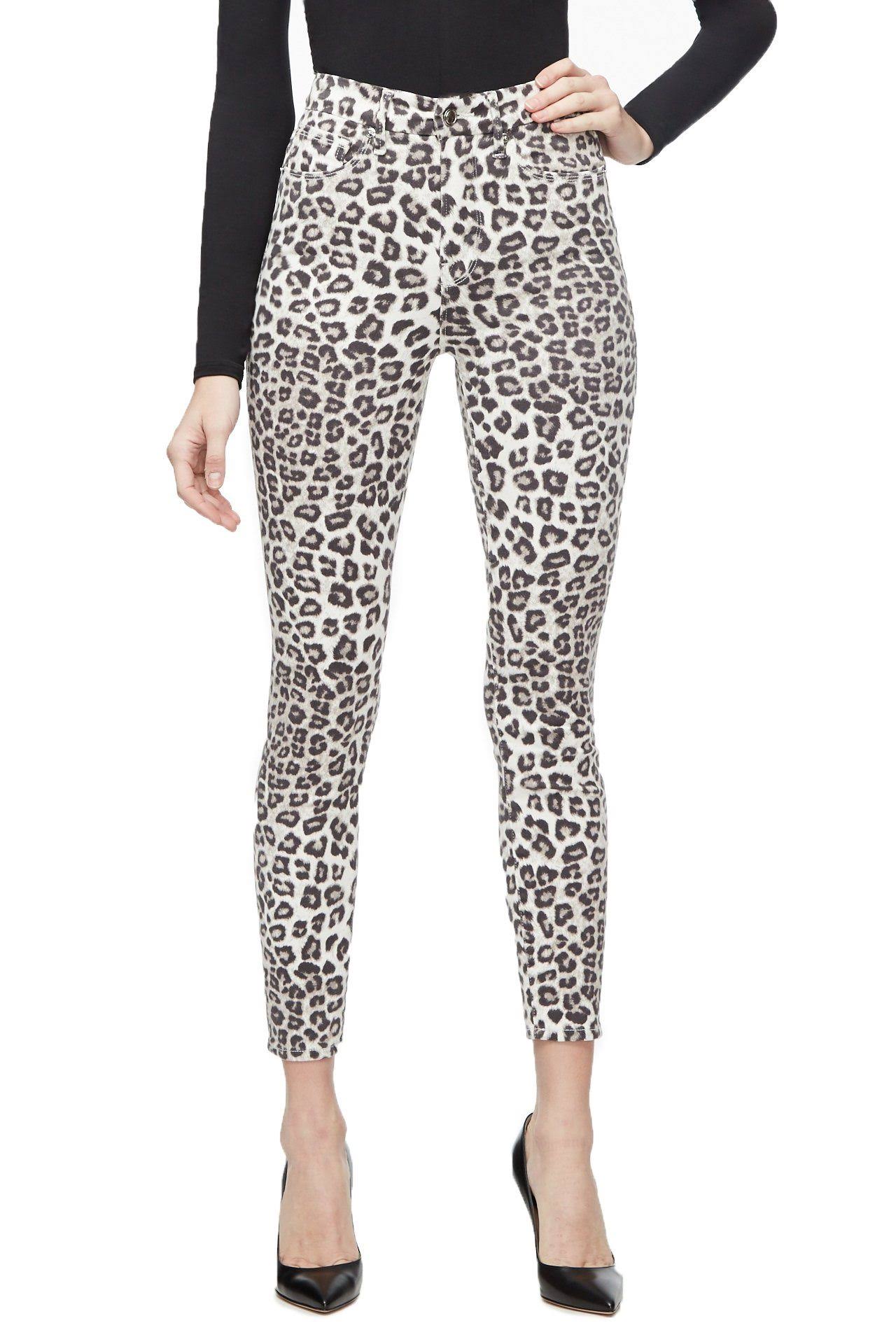 Good American Good Waist Crop Skinny Leg