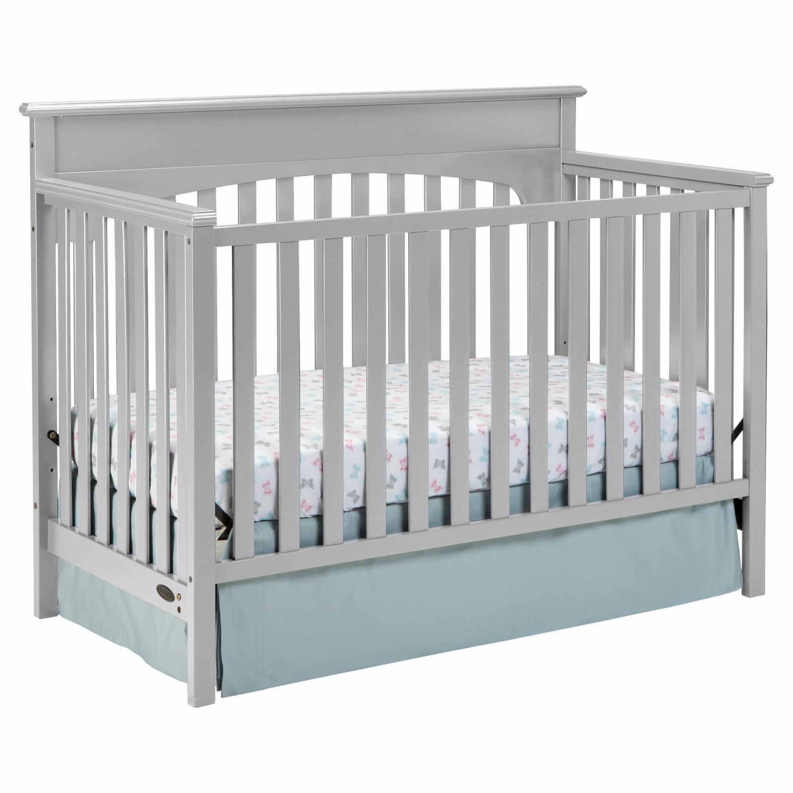 Graco Lauren 4 in 1 Convertible Crib Pebble Gray