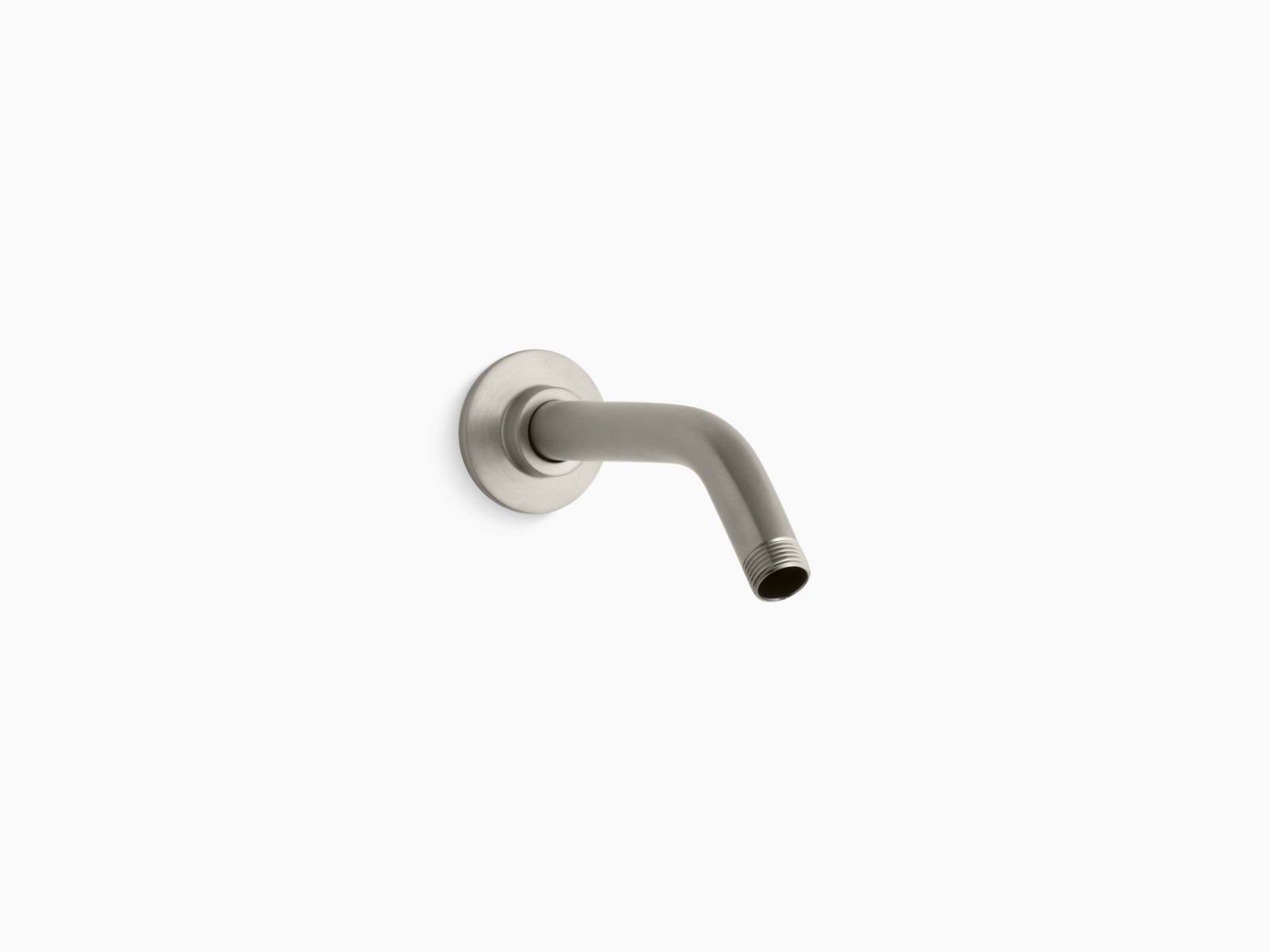 Kohler K-7397-BN Shower Arm and flange,7-1/2x22 Long - Vibrant Brushed Nickel