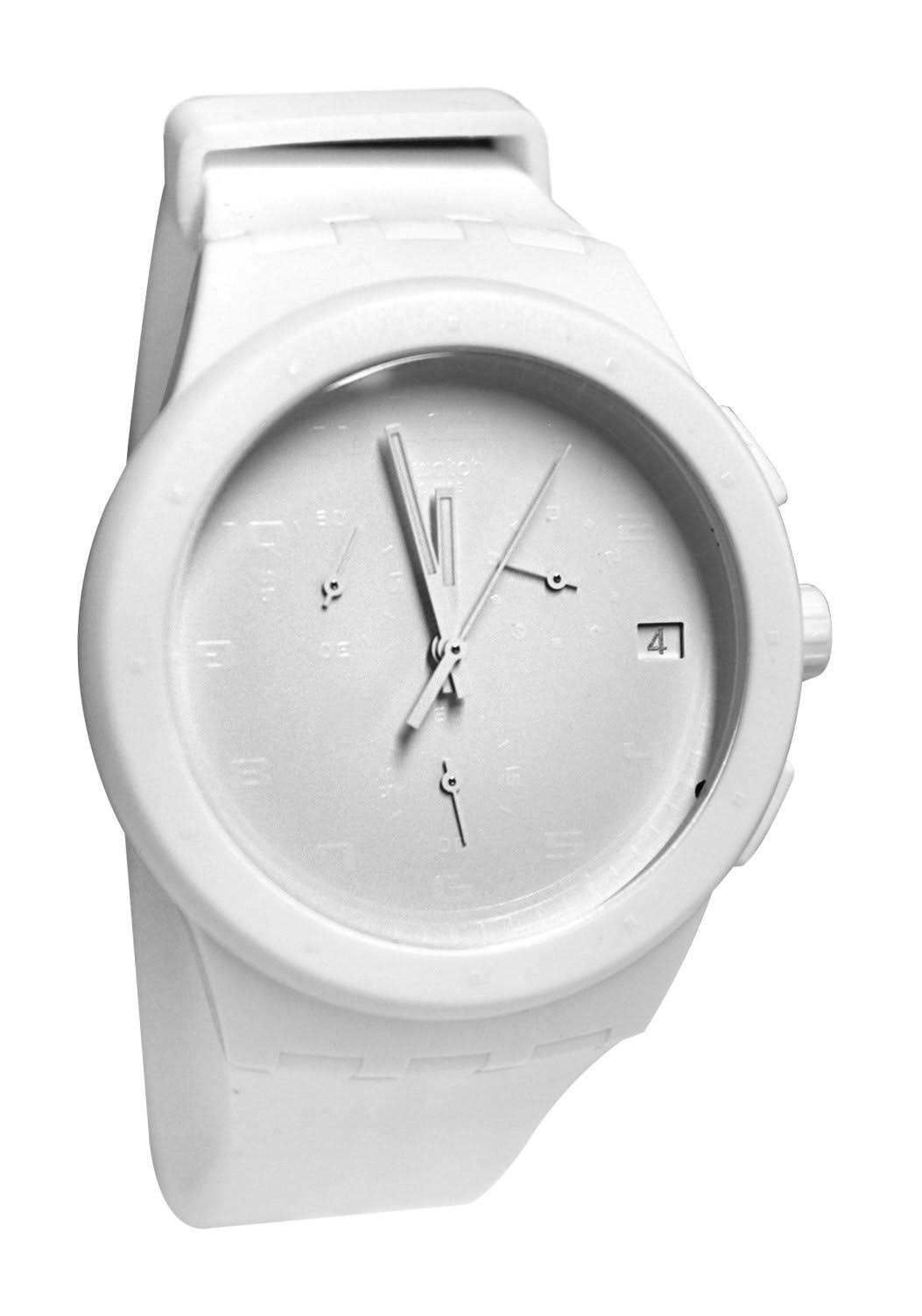 Swatch Basic White Unisex Watch SUSW400