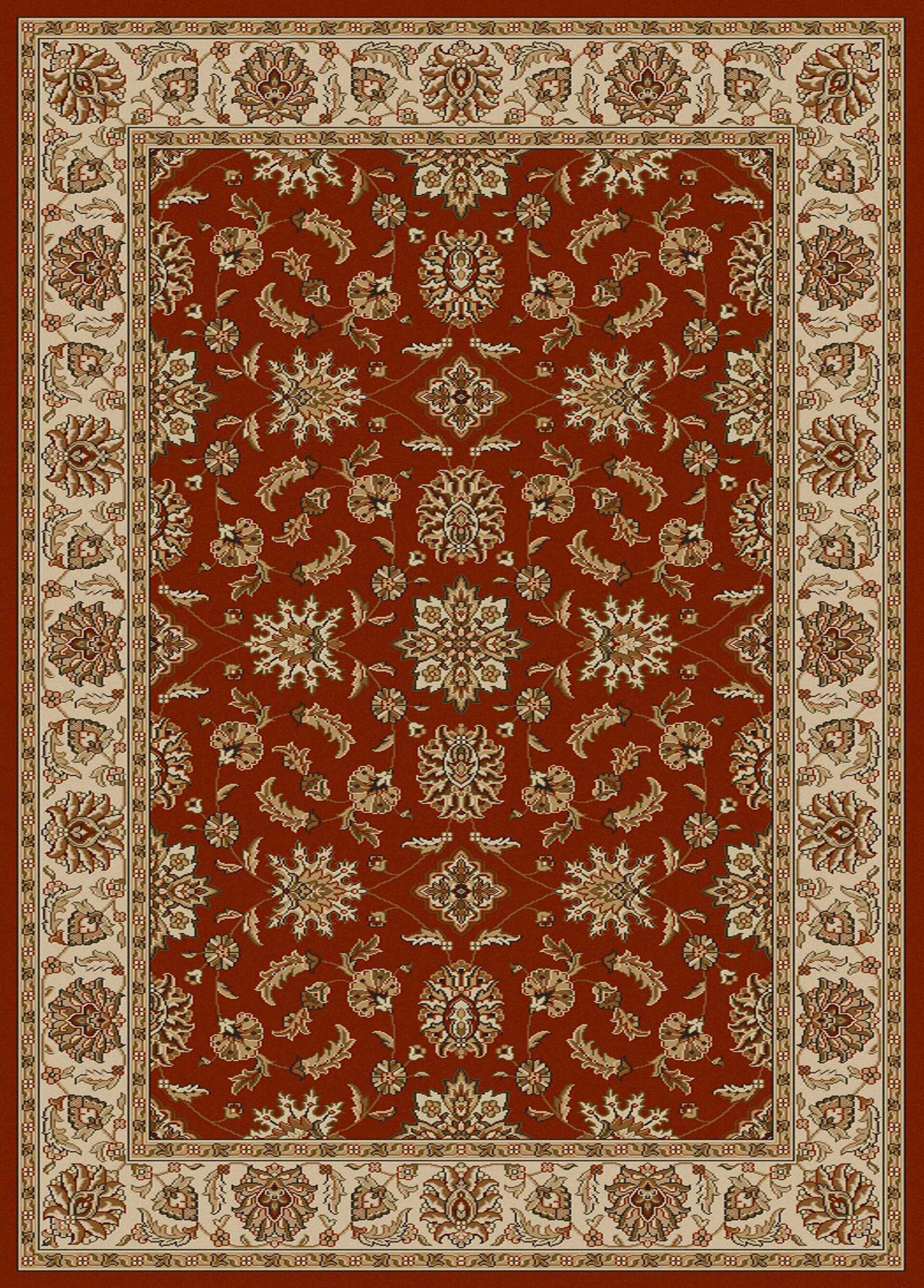 Radici Como 1592 9&10x22 x 12&10x22 Brick Area Rug