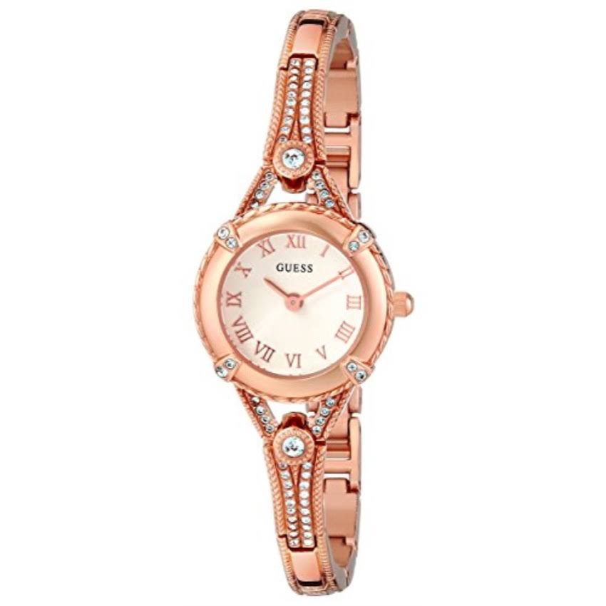 Guess Watch, Women&s Rose Gold Tone Bracelet 22mm U0135L3