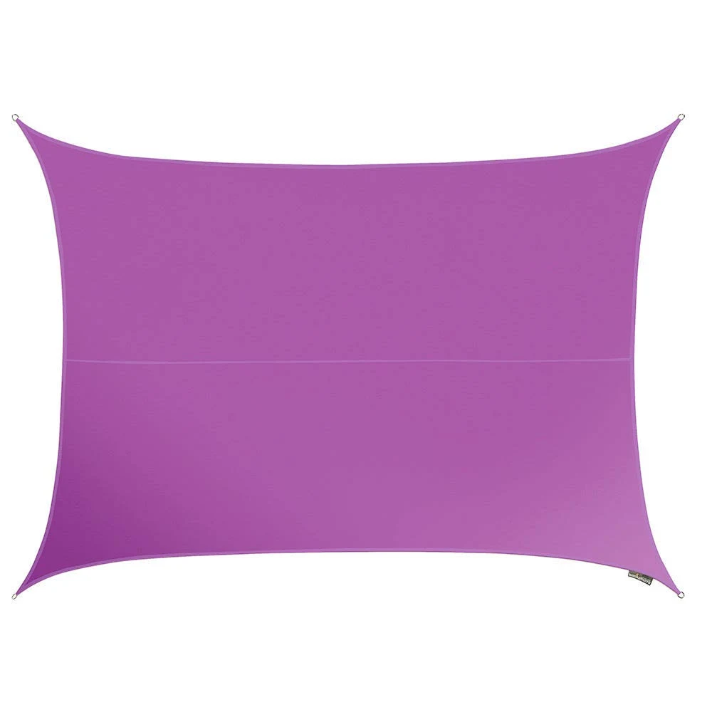 Kookaburra 16ft 5x22 x 13ft 1x22 Purple Waterproof Woven Rectangle Sail Shade