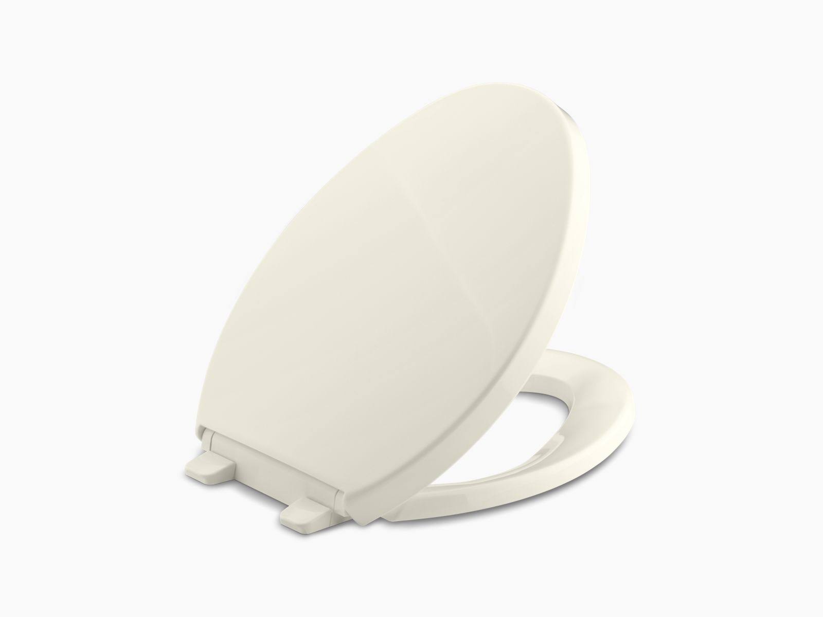 Kohler K-4748-96 Saile Quiet-Close Elongated Toilet Seat, Biscuit