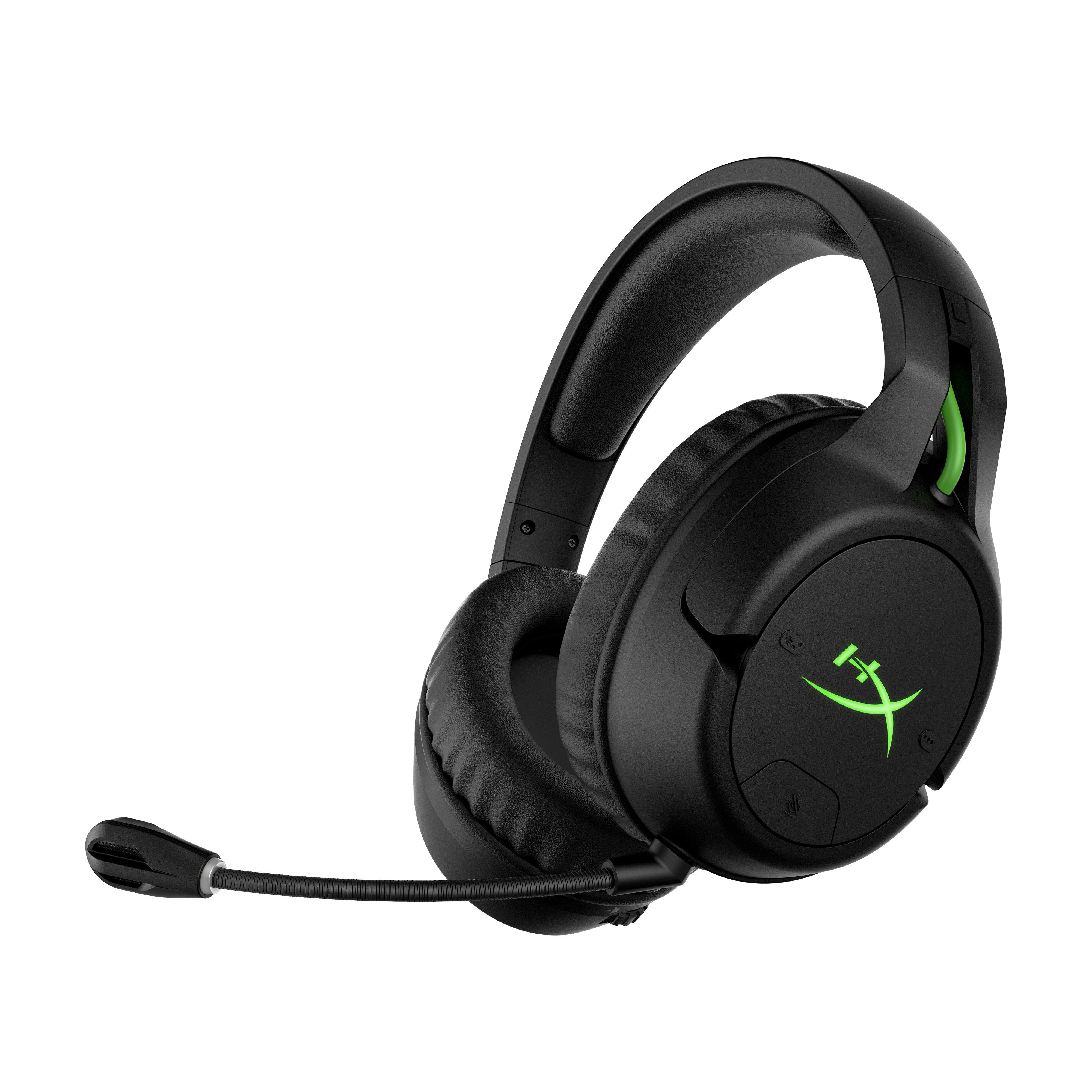 CloudX Flight – Wireless USB Headset for Xbox Consoles | HyperX Black-Green