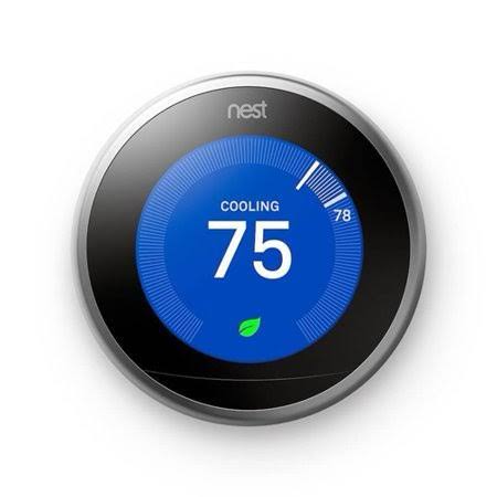 Nest Learning Thermostat 3rd Gen Stainless Steel