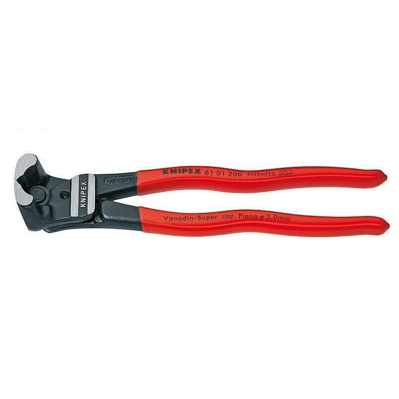 Knipex Bolt End Cutting Nippers, High Lever Transmission 6101200