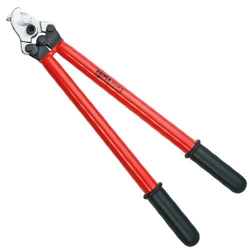KNIPEX, 95 27 600, Cable Shears - 1,000V Insulated