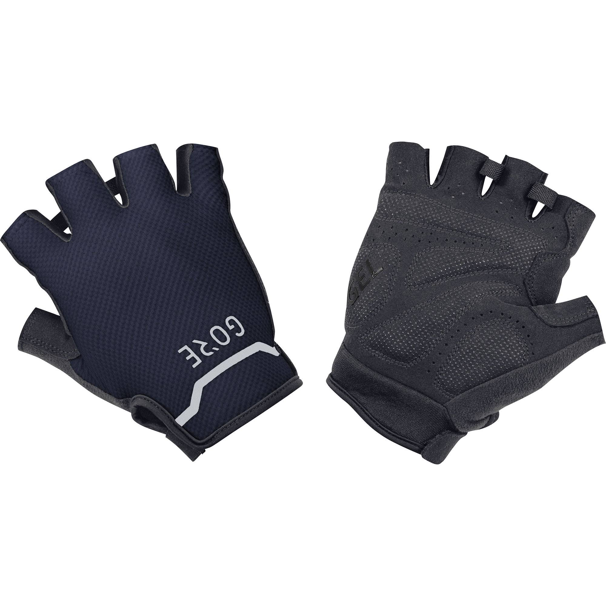 Gore C5 Short Gloves Blue, Mens/Womens Accessory, Size 5 - Color Black - Orbit Blue