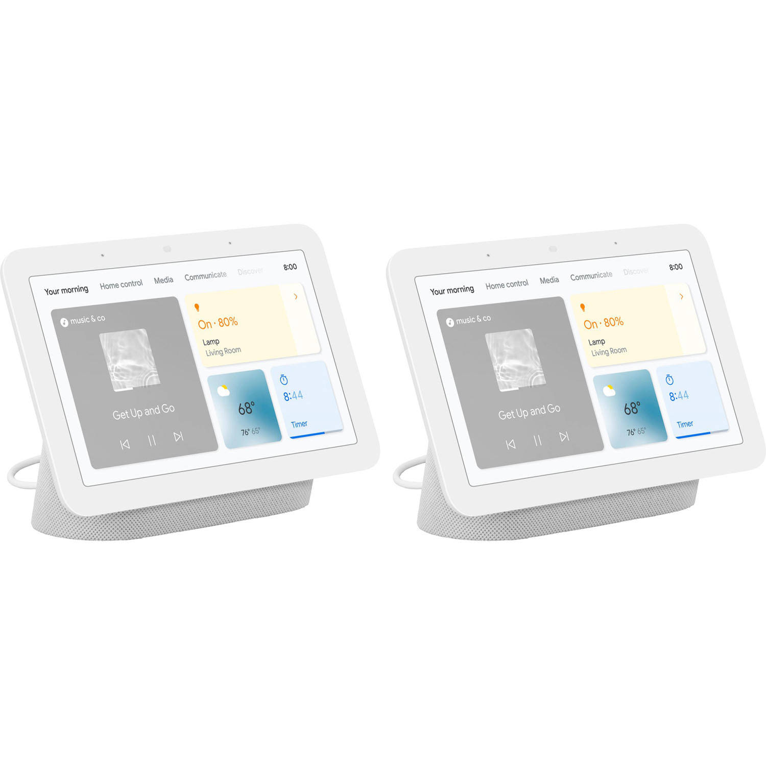 Google Nest Hub (2nd Gen) 2 Pack - Chalk 6196177