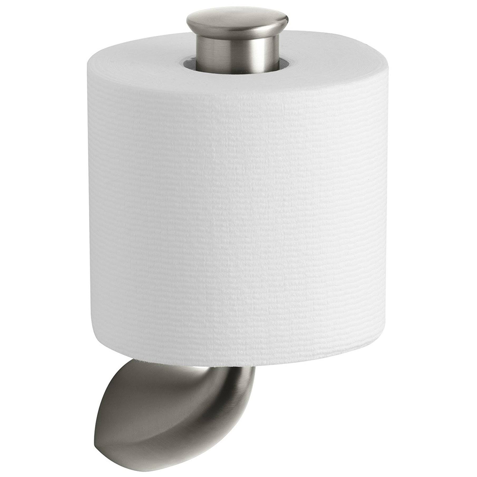 Kohler K-37056-BN Alteo Vertical Tissue Holder, Vibrant Brushed Nickel
