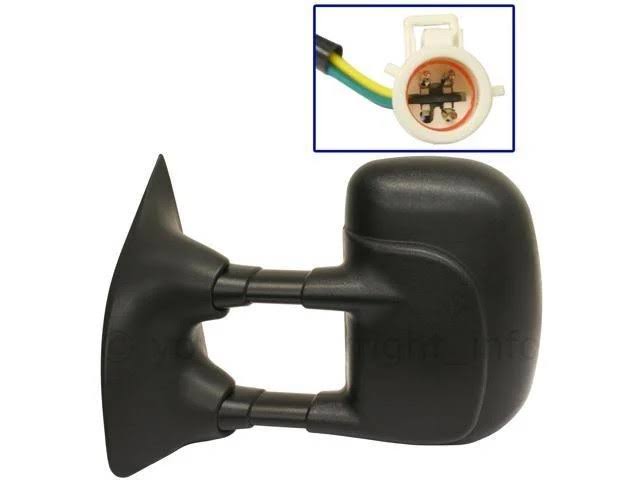 Ford F-Series Super Duty Pickup 99-02 Side Mirror Left Driver, Power, Kool-Vue FD66EL
