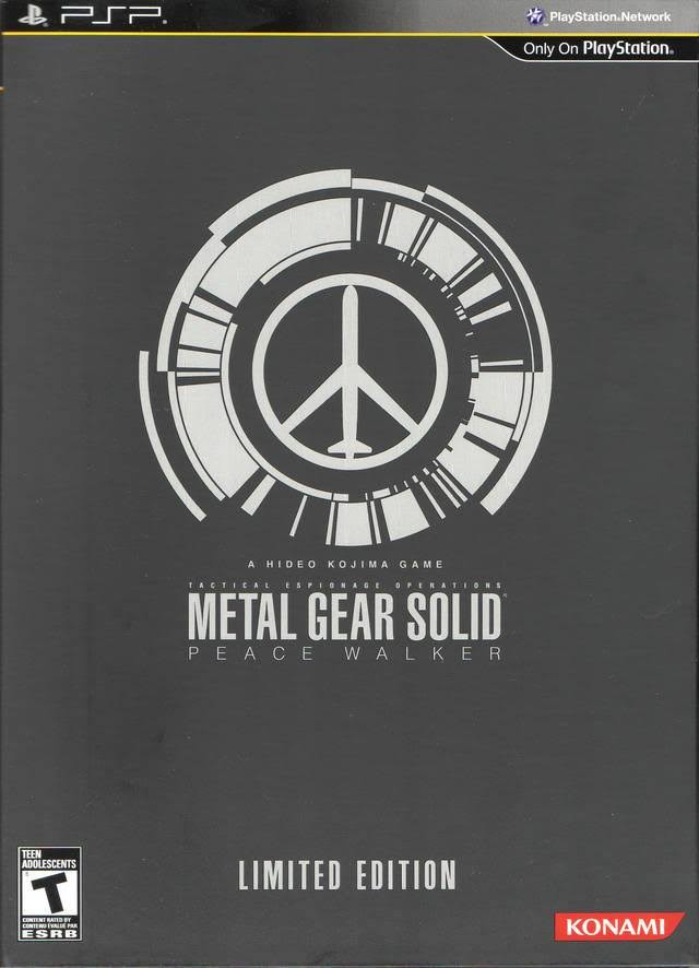 Metal Gear Solid Peace Walker - Limited Edition - Sony PSP