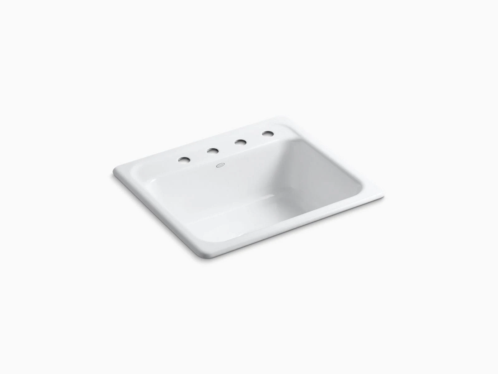 Kohler K-5964-4-0 Mayfield Kitchen Sink White