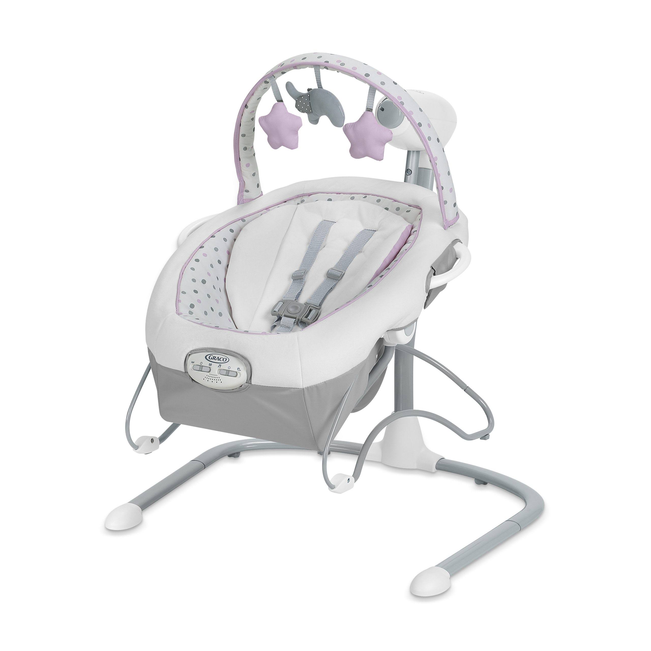 Graco Soothe &n Sway LX Baby Swing with Portable Bouncer, Camila