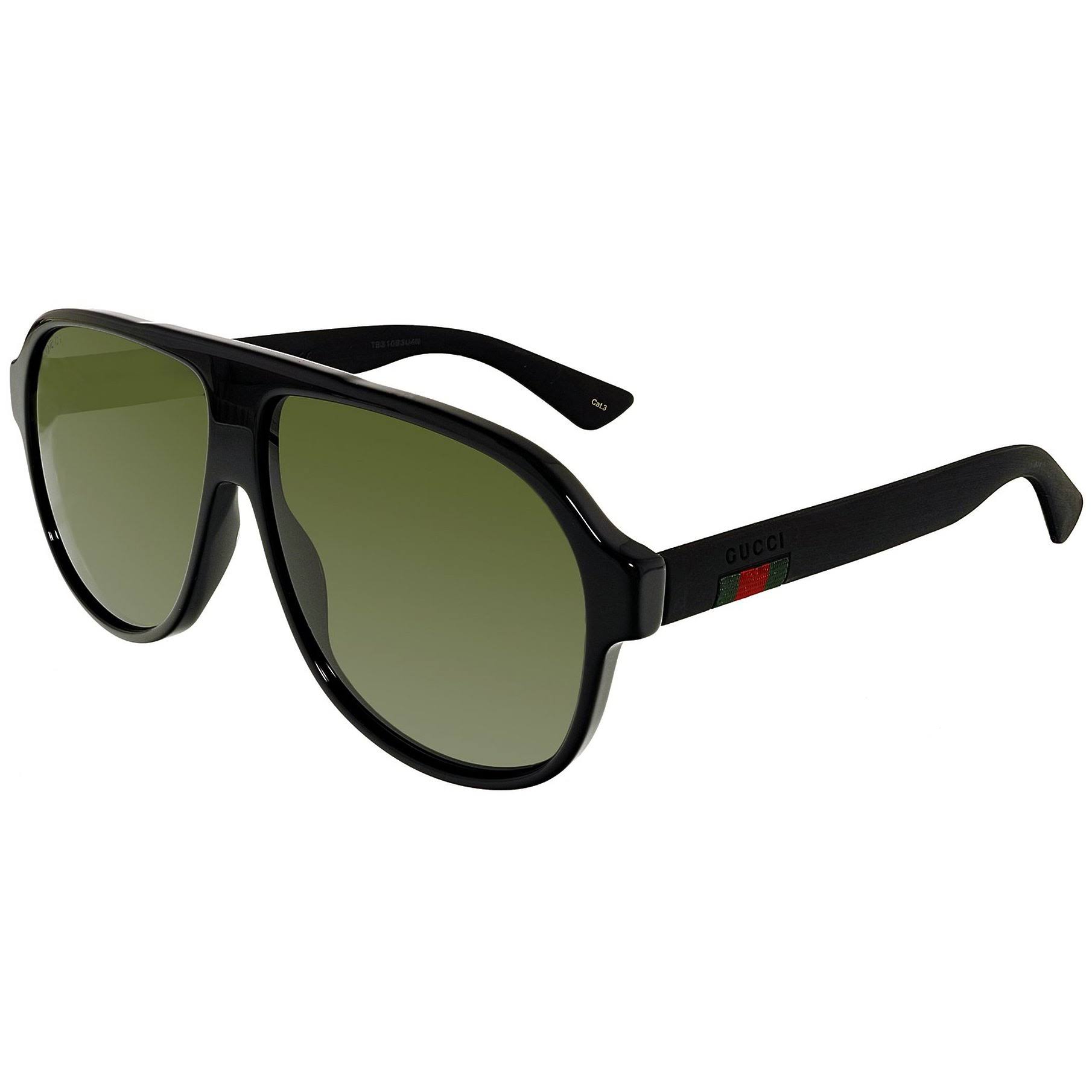 Gucci GG0009S 001 Black Sunglasses
