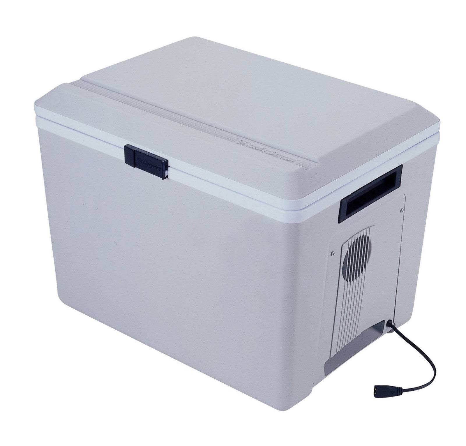 Koolatron 36-Quart Kool Kaddy Thermoelectric Cooler - Light Grey