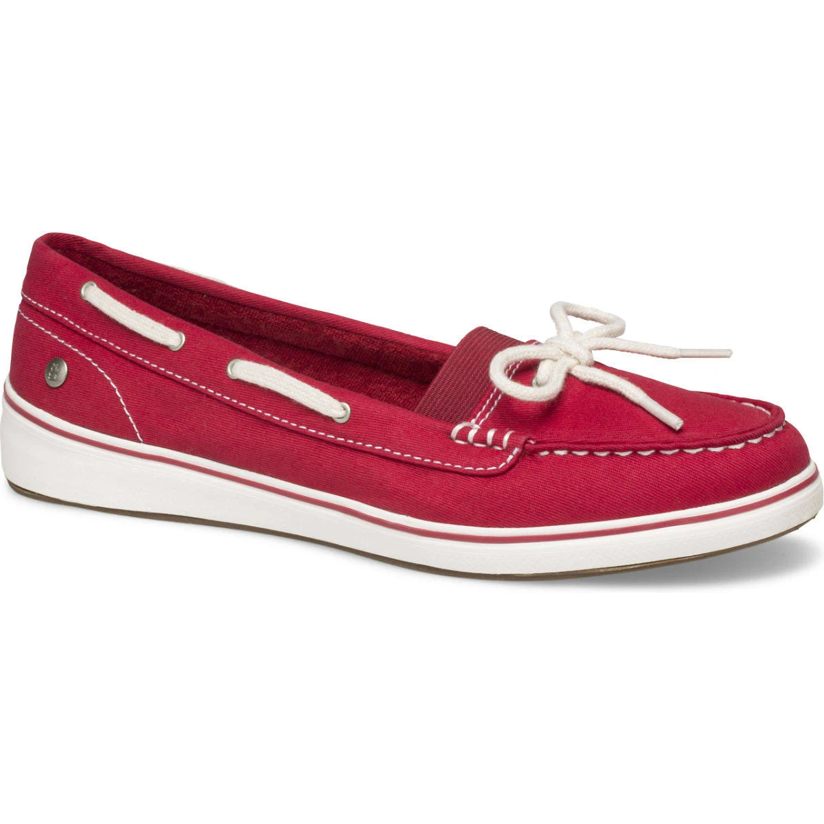 Grasshoppers Womens Augusta Twill Shoe Red 11 W