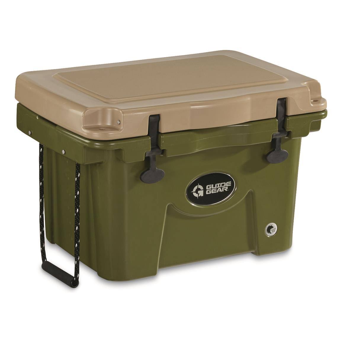 Guide Gear 30 Quart Cooler Orange-Tan