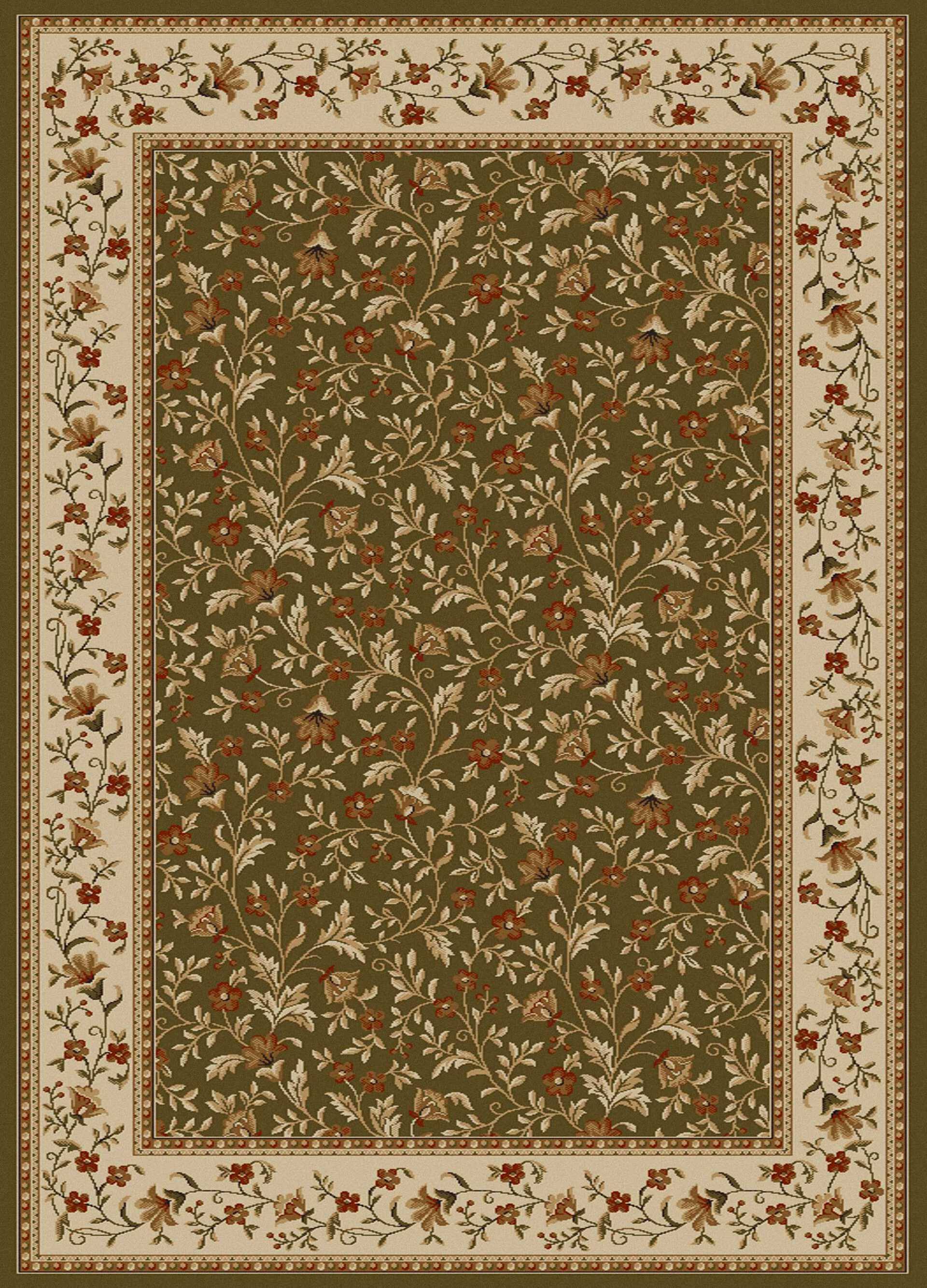 Radici Como 1593 5&5x22 x 7&7x22 Sage Area Rug
