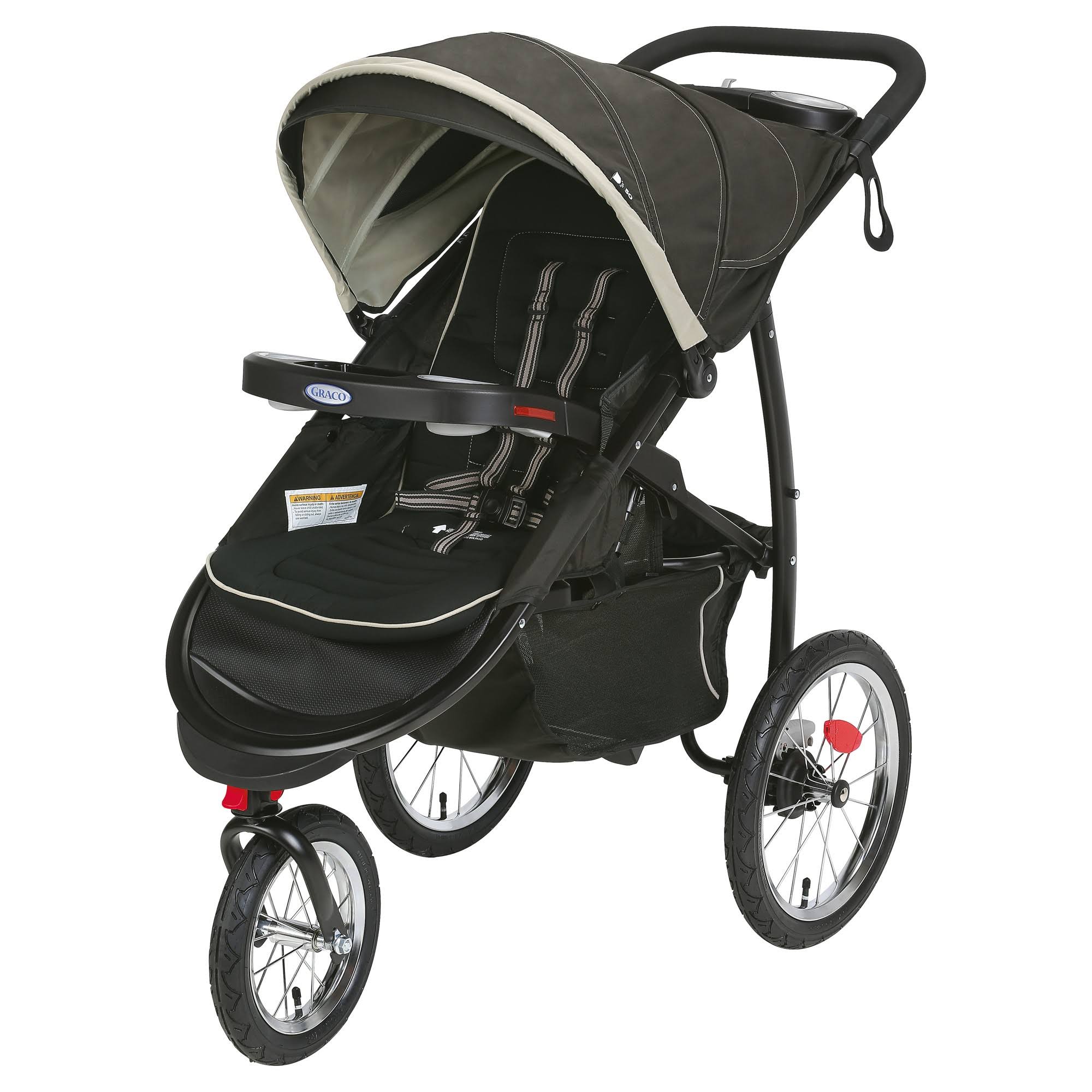 Graco FastAction Fold Jogger Click Connect Stroller, Size: One size, Gray