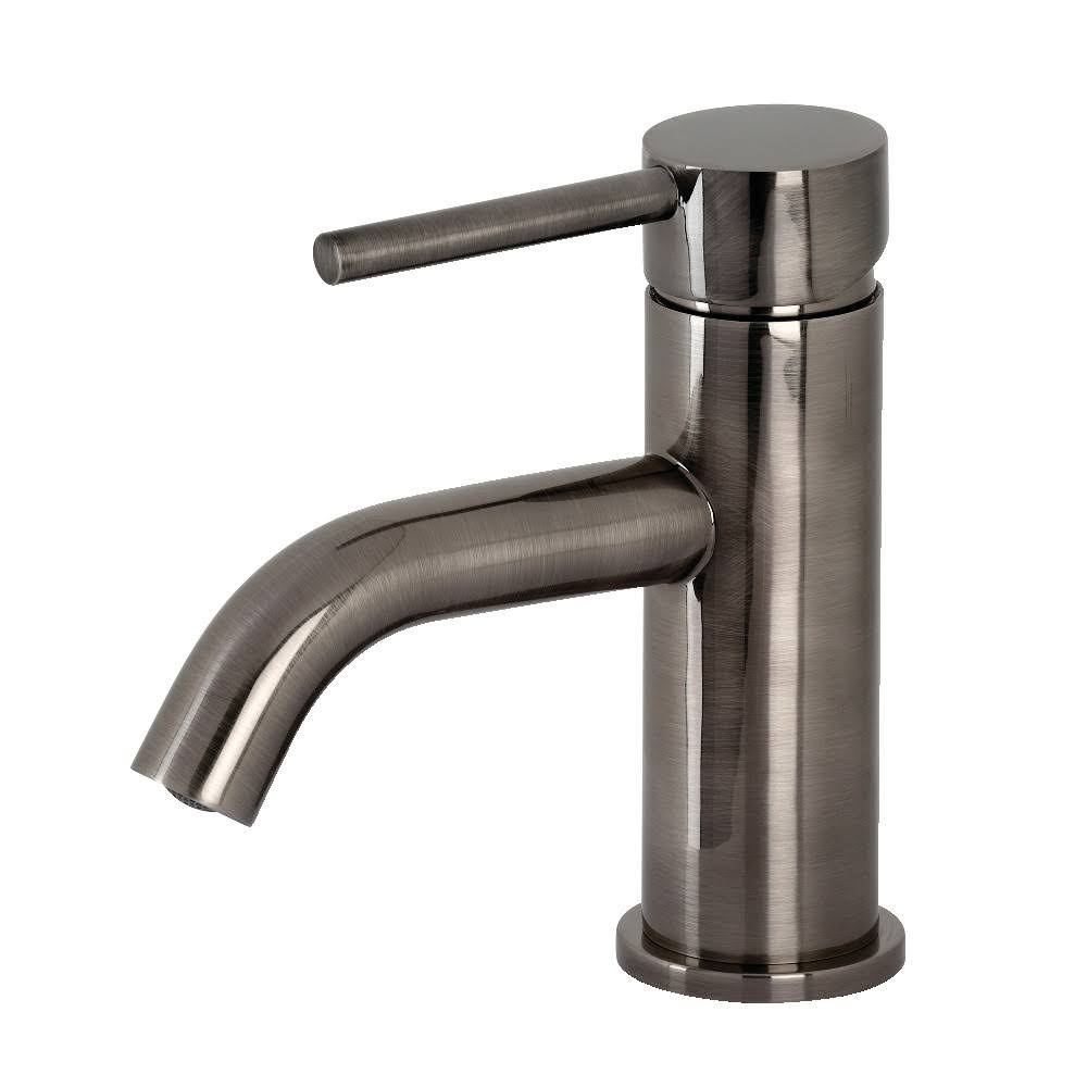 Kingston Brass LS822DLVN Concord Single Hole Bathroom Faucet with Drain Assembly Finish: Black Stainless