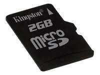 Kingston MicroSD 2 GB Memory Card