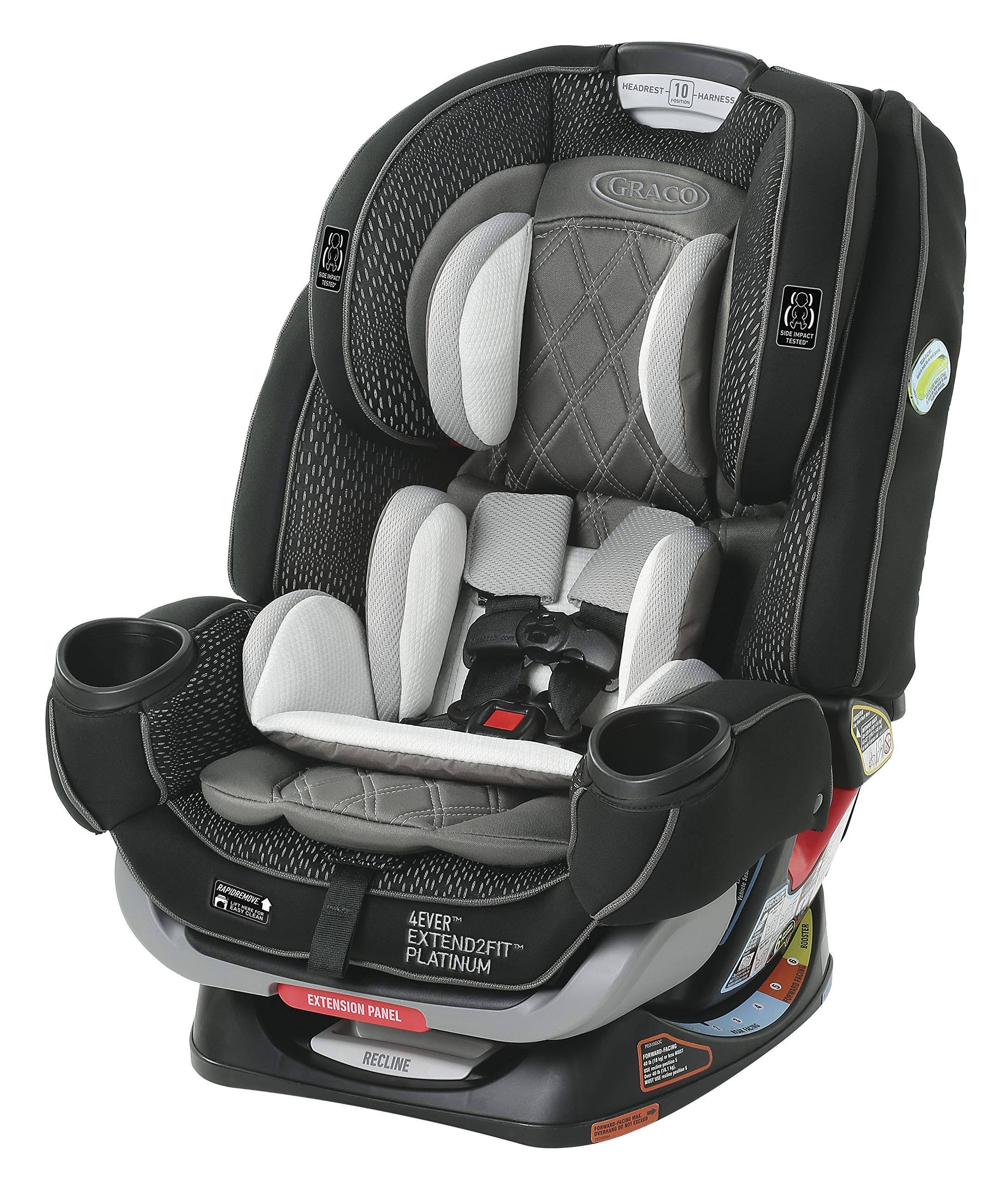 Graco - 4ever Extend2Fit Platinum 4-in-1 Convertible Car SEAT, Hurley
