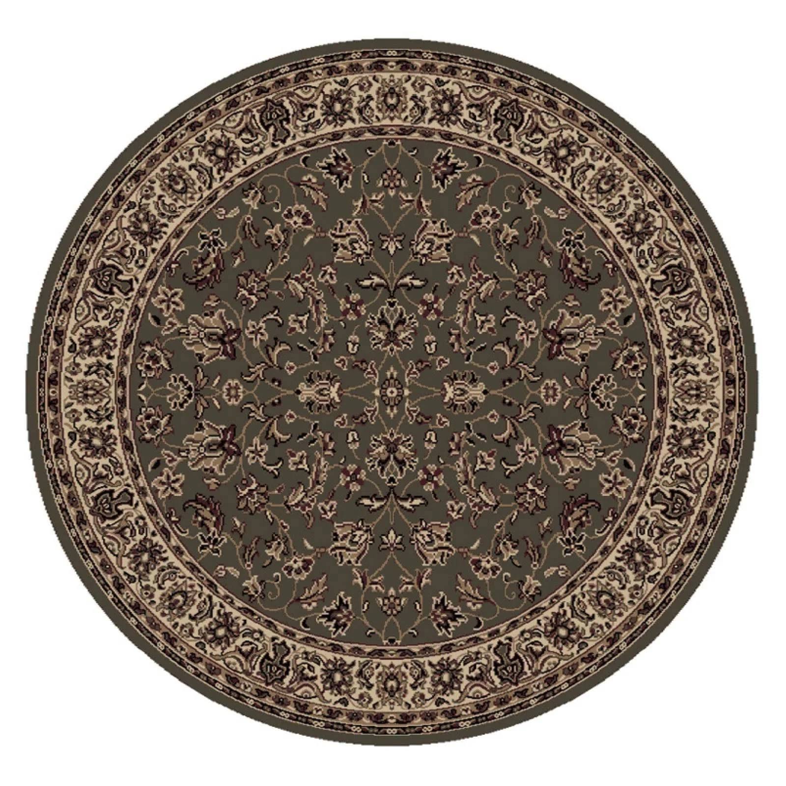 Radici Castello 953 5&5x22 x 7&7x22 Sage Area Rug
