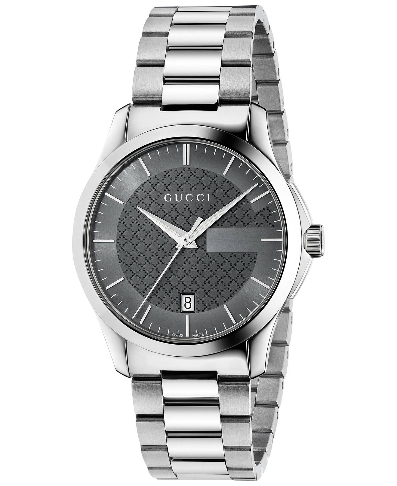 Gucci Women&s G-Timeless Stainless Steel Watch YA126522