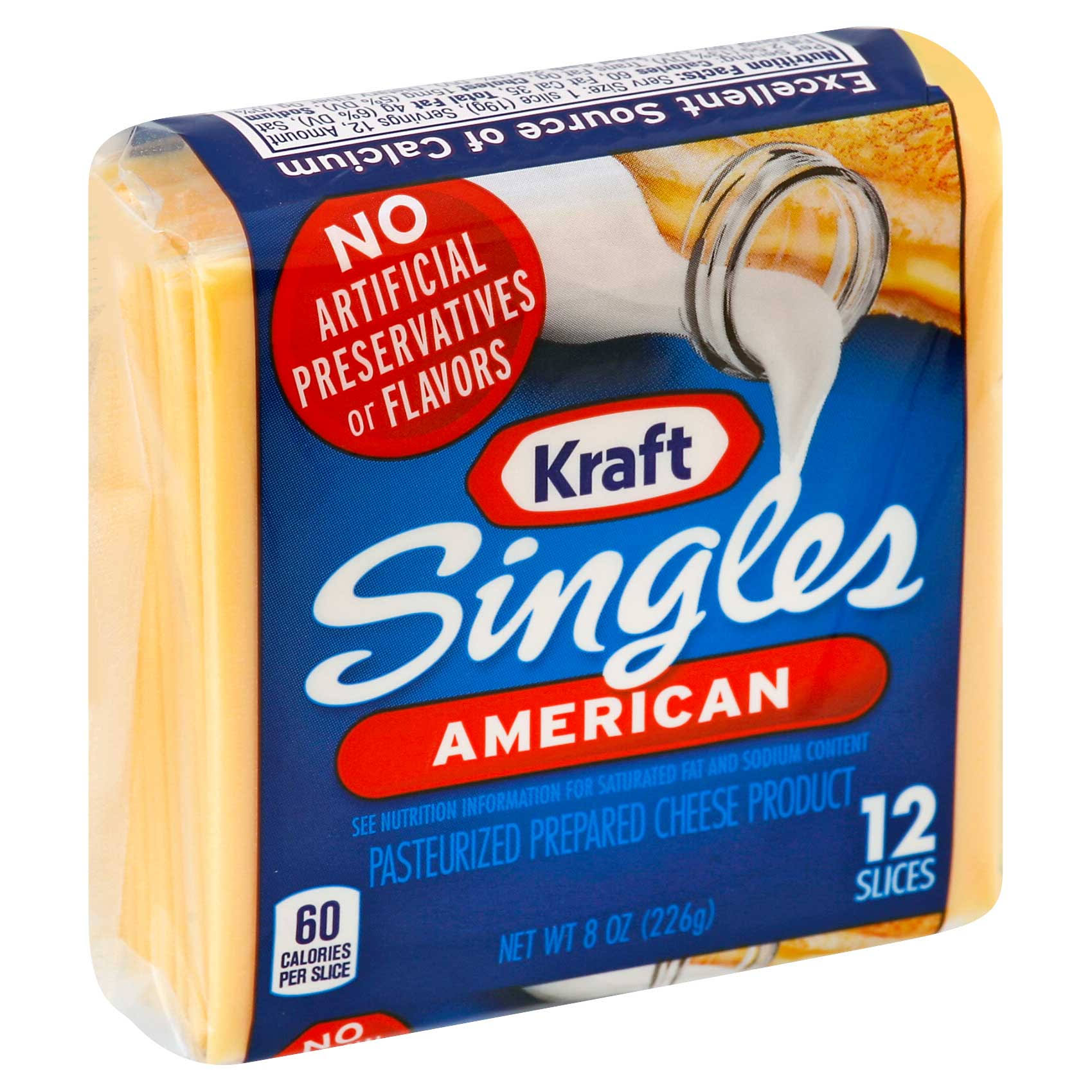 Kraft American Sliced Cheese 8 Ounce