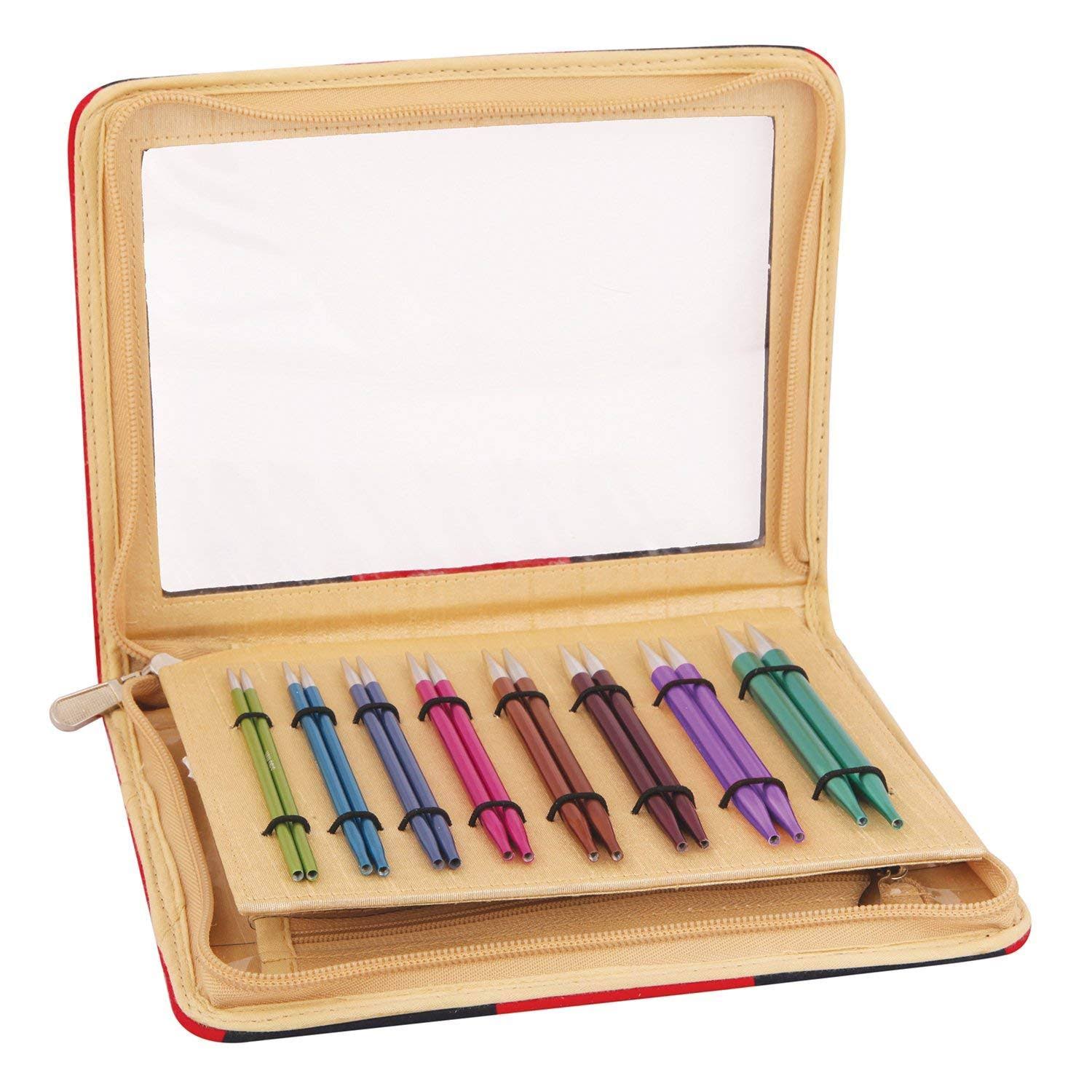 KnitPro Zing Knitting Pins Circular Interchangeable: Deluxe Set