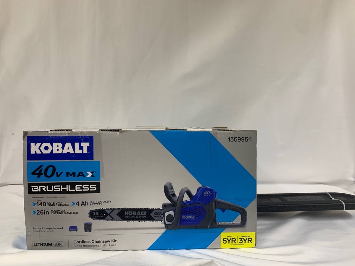 Kobalt 40V Electric Chainsaw (Battery Included); Kcs4040-006