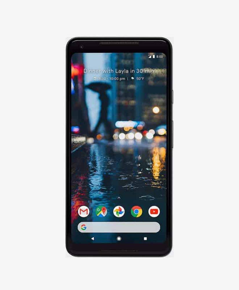 Google Pixel 2 XL 128GB Unlocked GSM/CDMA 4G LTE Octa-core Phone w/ 12.2mp Camera - Just Black
